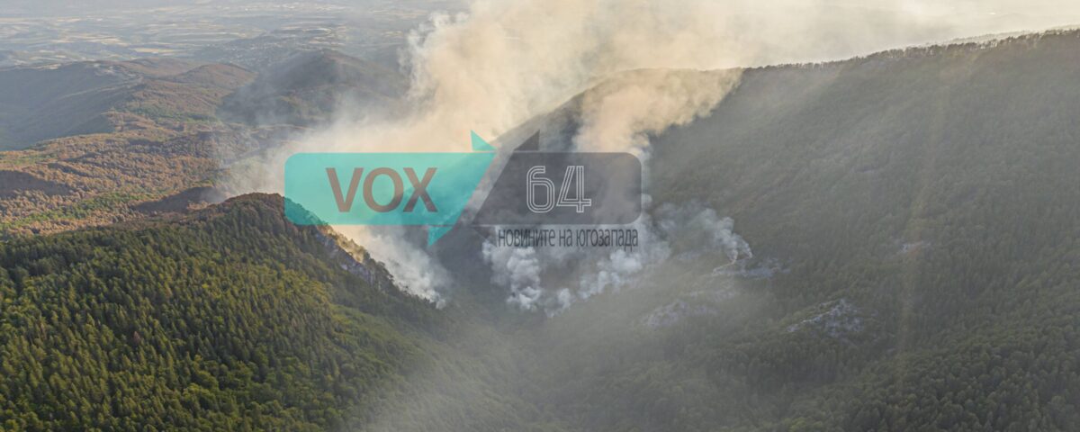 Пожар в Пирин планина